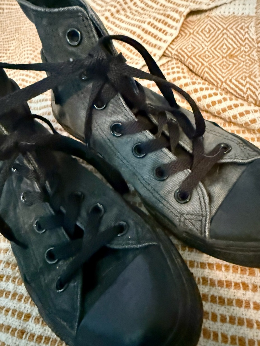 Classic Converse High-Top Canvas Sneakers